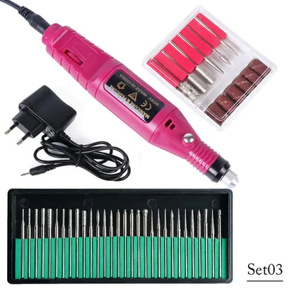 Rechargeable Electric Nail Drill Sets - Eloy Royal