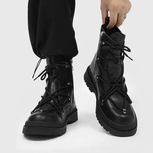 Cross Laced Boots - Eloy Royal