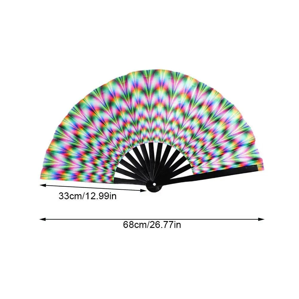 UV Fluorescent Folding Fan - Eloy Royal