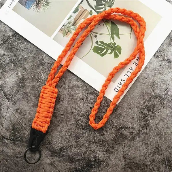 Multifunctional Hand-Woven Lanyard - Eloy Royal