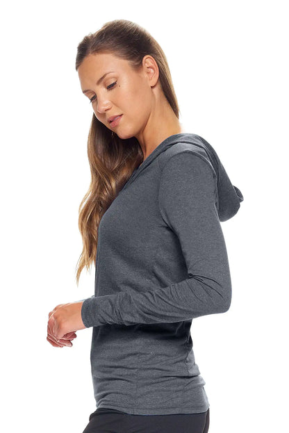 Women's Performance Heather Hoodie Shirt