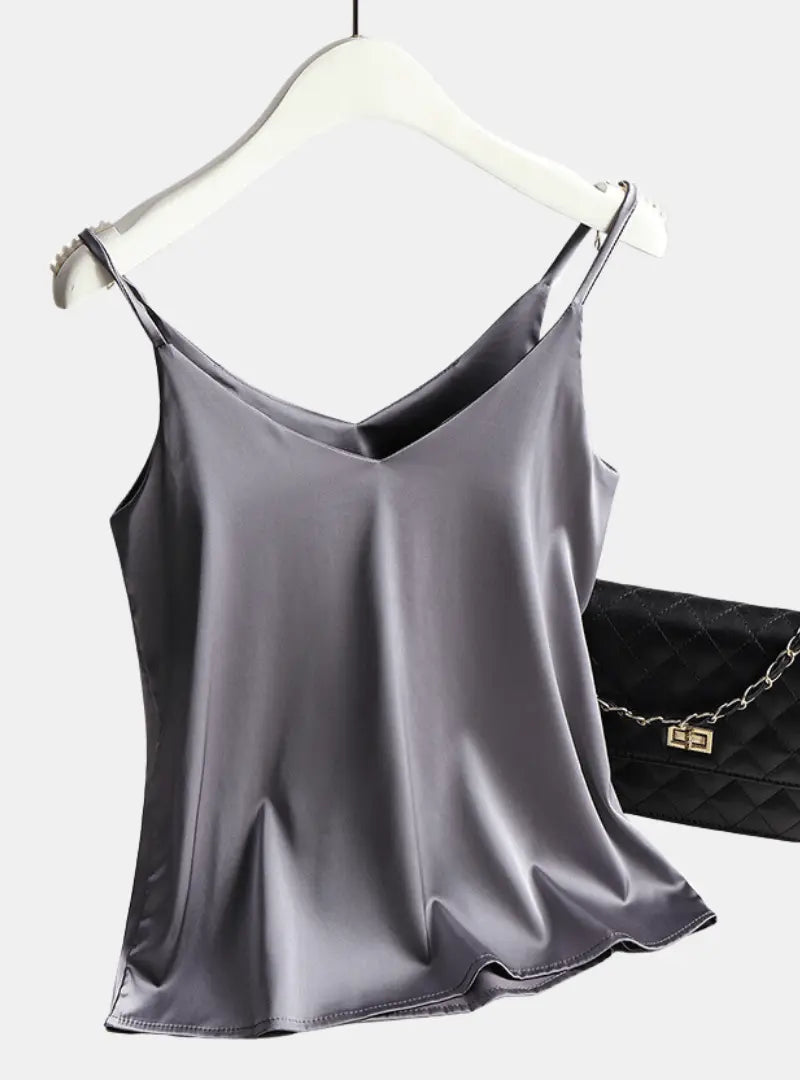 Satin Tank Top - Eloy Royal