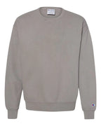Champion - Garment Dyed Crewneck Sweatshirt - CD400 - S - Concrete Concrete Small