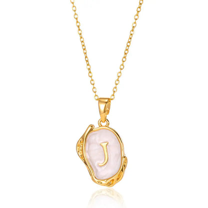 Letters Dimensional Necklace - Eloy Royal