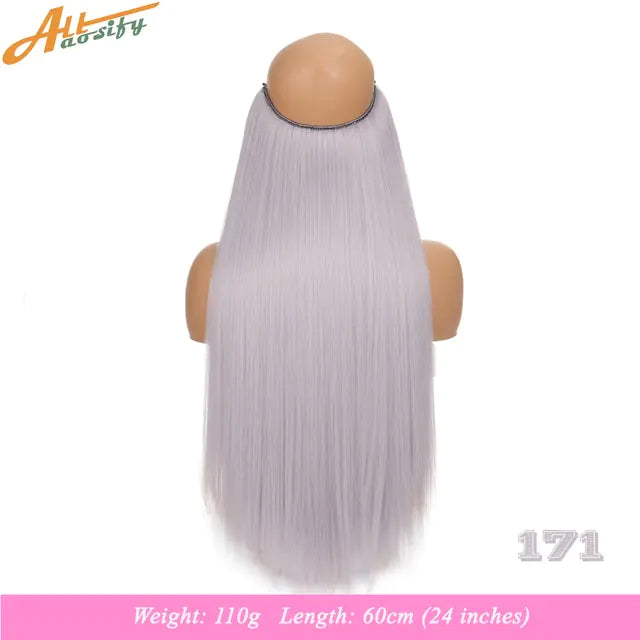 Synthetic No Clip Artificial Hair - Eloy Royal