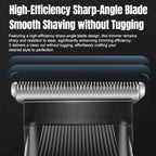 Beard Trimmer, 3 In 1 Hair Clippers And Mens Grooming Kit, Face, Nose, Ear Hair Trimmer - Black