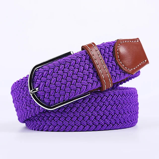 Elastic Fabric Casual Belt - Eloy Royal