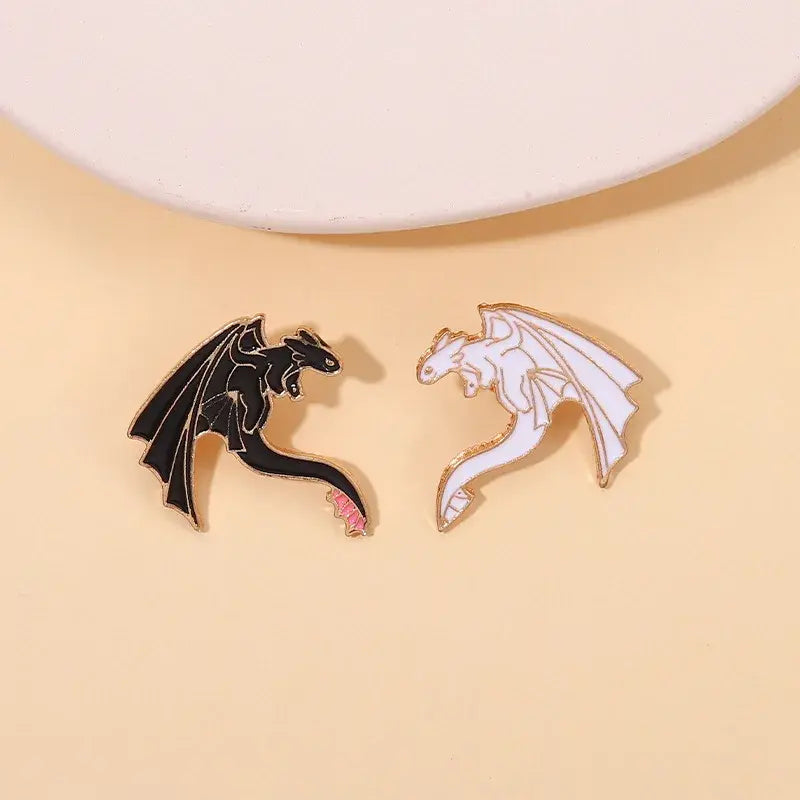 Monster Dragon Enamel Pins - Eloy Royal