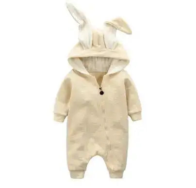 Rabbit Ear Hooded Baby Rompers - Eloy Royal