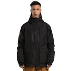 GSOU SNOW Women Men Ski Jacket Snowboard Snow Coat Waterproof Windproof Snow Jacket Insulated Hooded Warm Winter