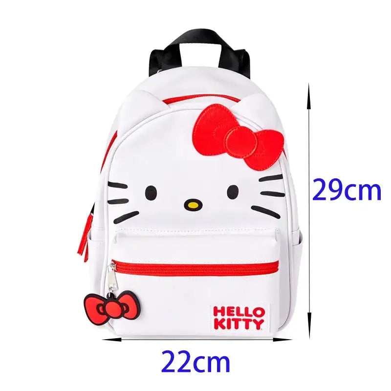 Red White Bow Backpack Bag - Eloy Royal