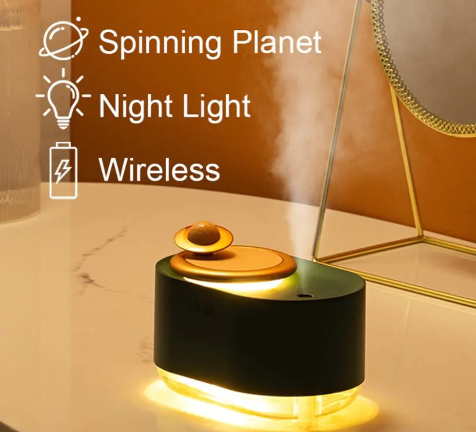 Rotating Planet Aroma Diffuser - Eloy Royal