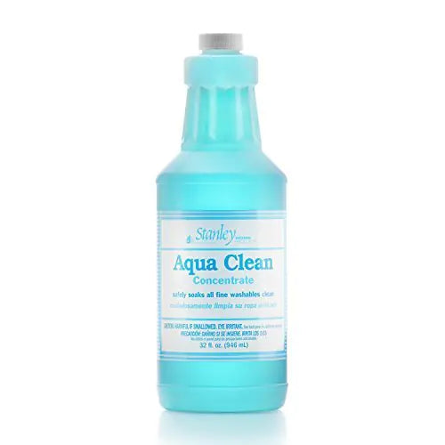Stanley Home Products Aqua Clean Concentrate - Delicate Laundry Detergent - Gentle Formula Effectively Cleans Tough Stains in Minutes Protects Fine Wool Knits and Other Fabrics Wash Up to 64 Loads (Pack of 2)