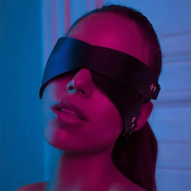 Leather Eye Mask - Eloy Royal