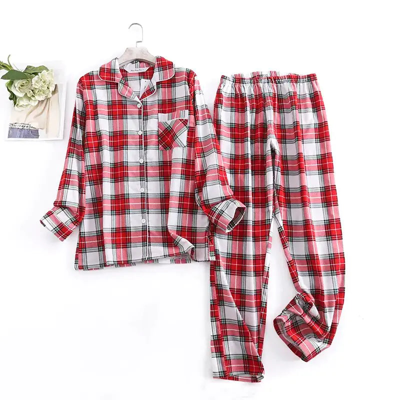 Cotton Flannel Women's Pajamas Sets - Eloy Royal