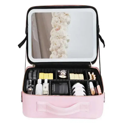 Smart LED Cosmetic Case with Mirror - Eloy Royal