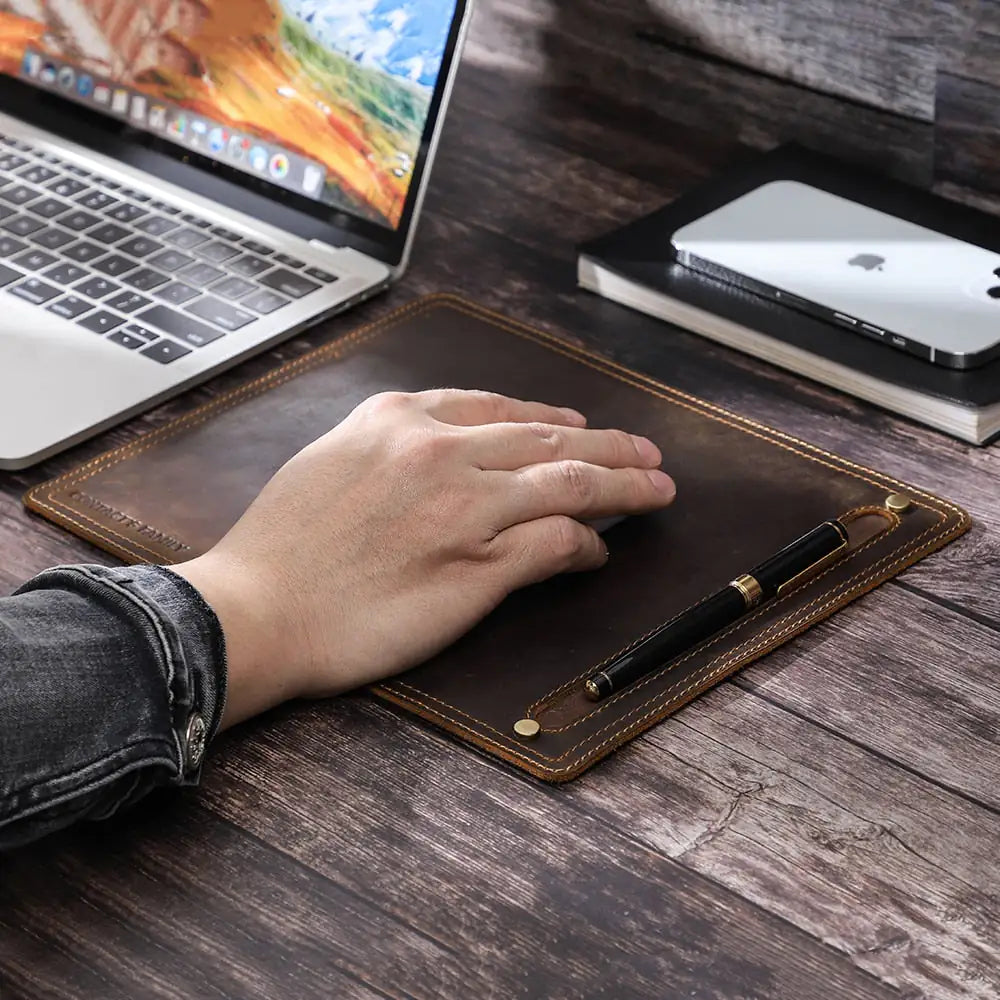 Genuine Leather Mouse Pad - Eloy Royal