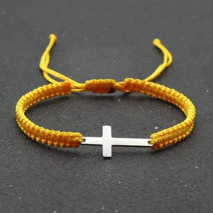 Rope Cross Bracelet - Eloy Royal