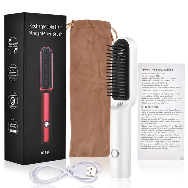 Ceramic Electric Hair Brush - Eloy Royal