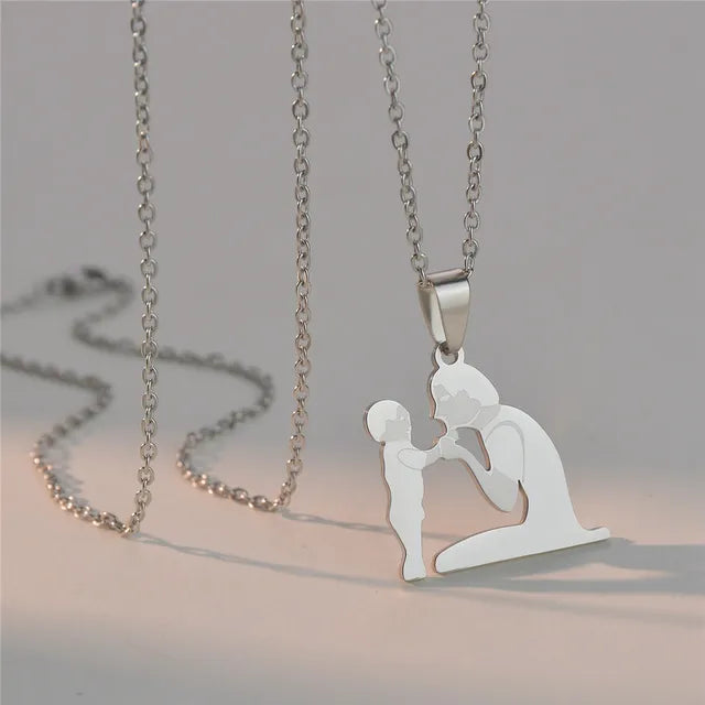 Family Silver Necklaces - Eloy Royal