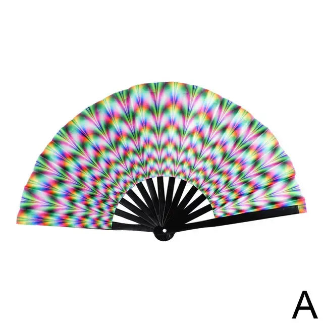 UV Fluorescent Folding Fan - Eloy Royal