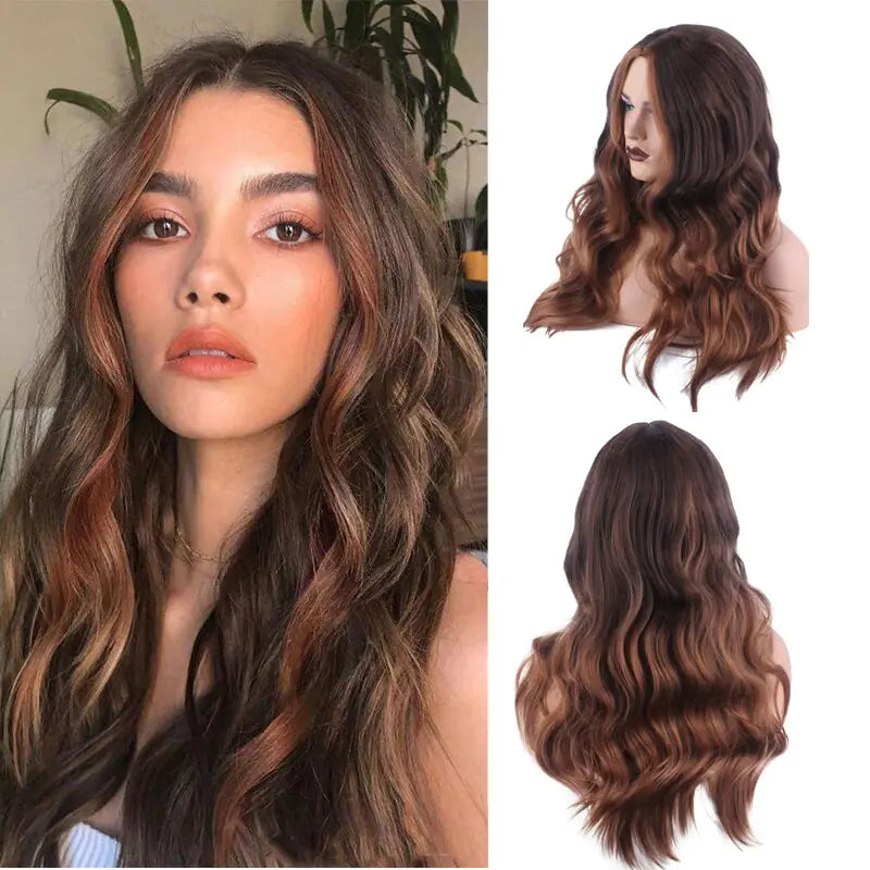 Wavy Middle Part Wigs - Eloy Royal