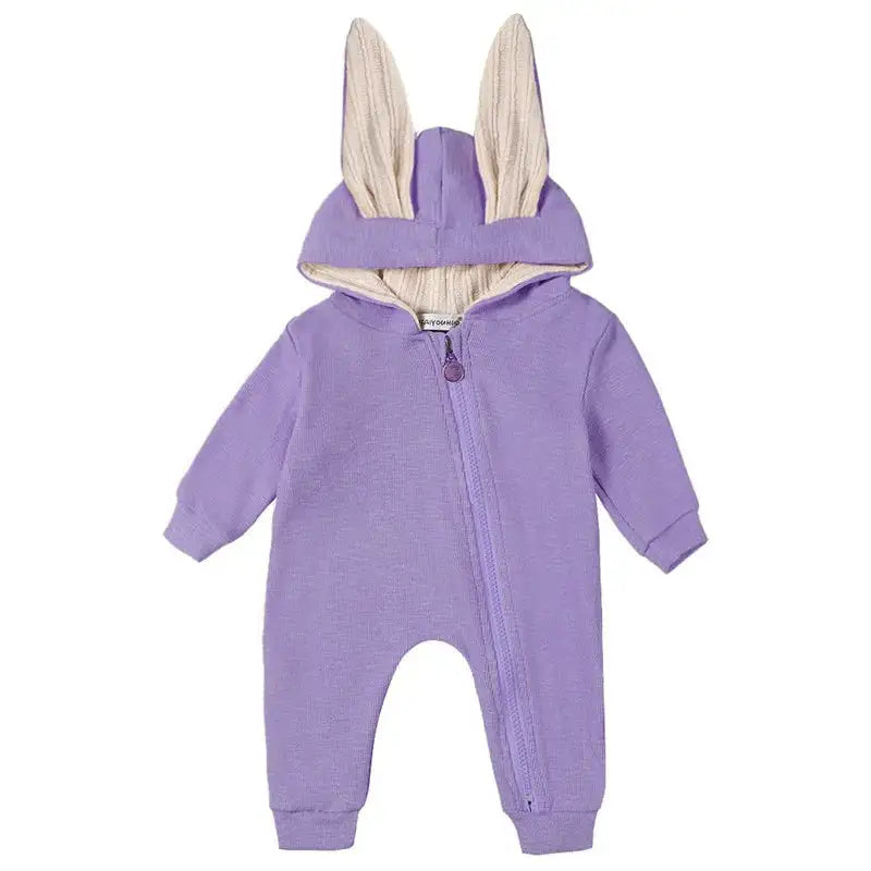 Rabbit Ear Hooded Baby Rompers - Eloy Royal