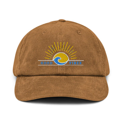 Local Sunrise Tropical Corduroy Hat