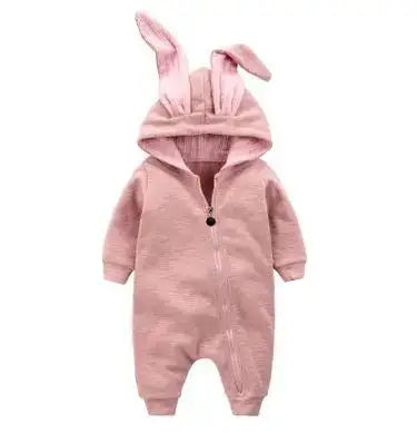 Rabbit Ear Hooded Baby Rompers - Eloy Royal