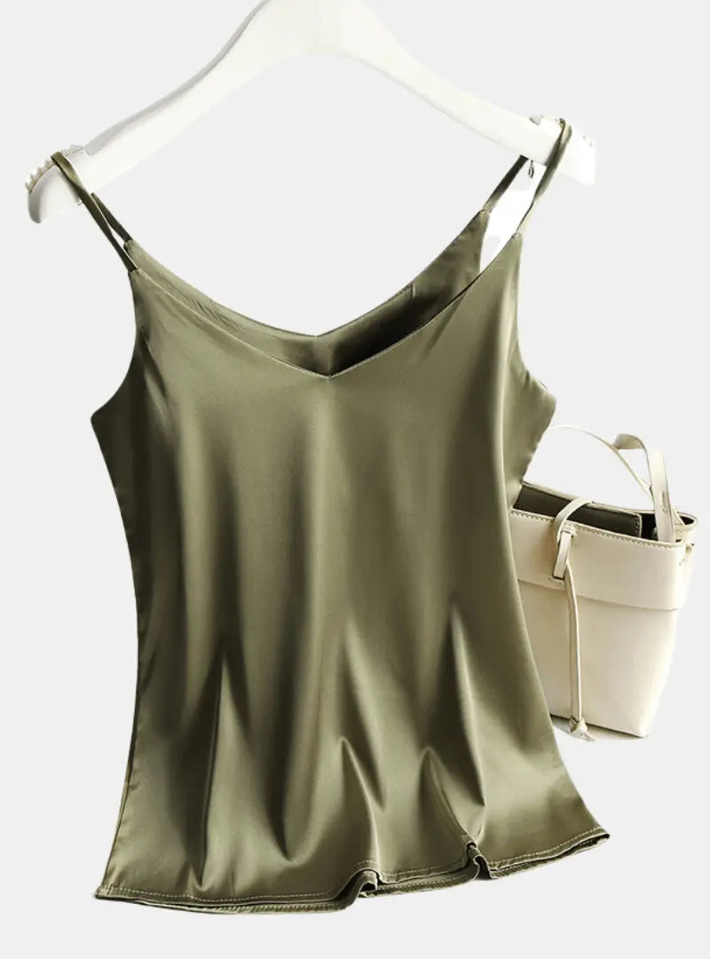 Satin Tank Top - Eloy Royal