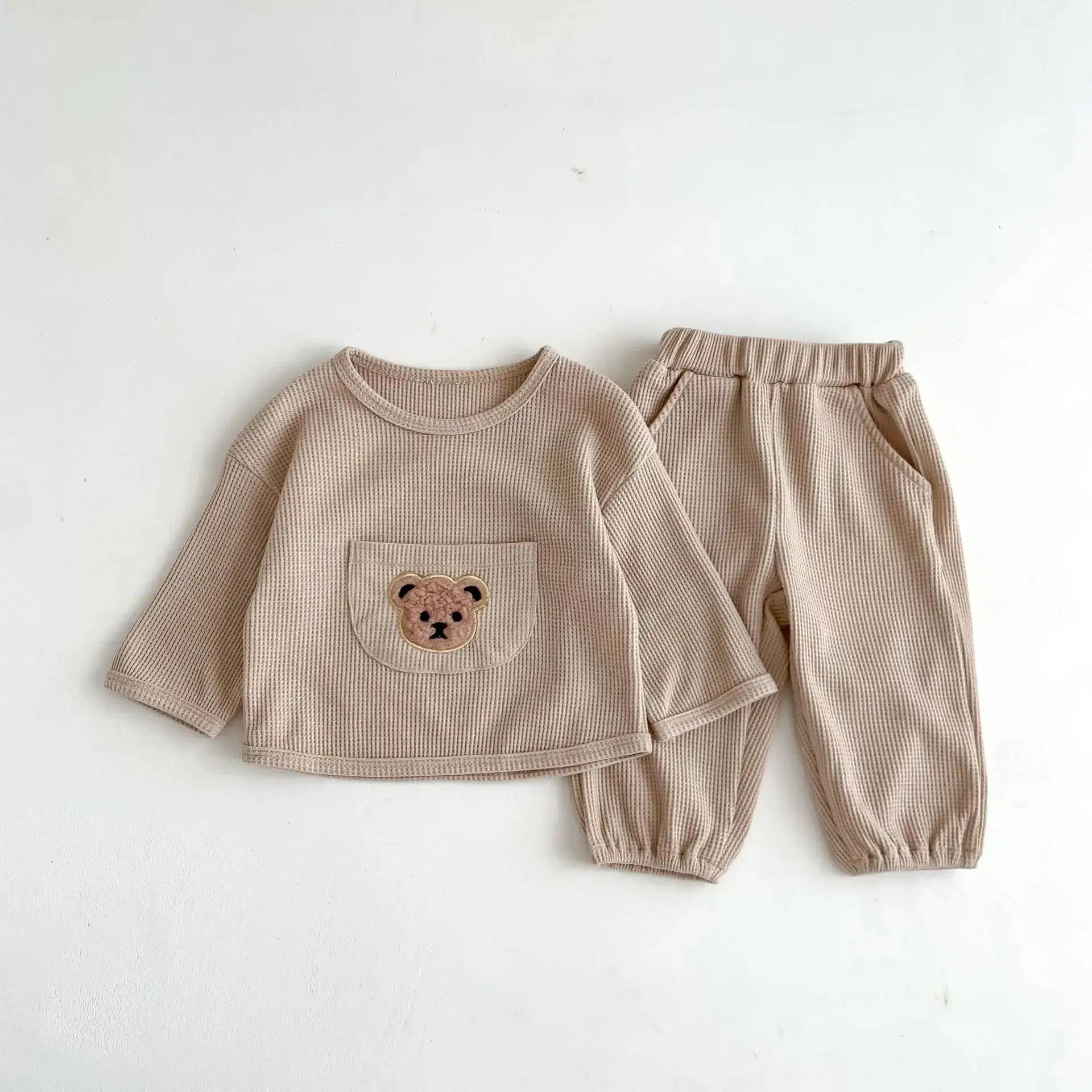 Bear Waffle Toddler Set - Eloy Royal