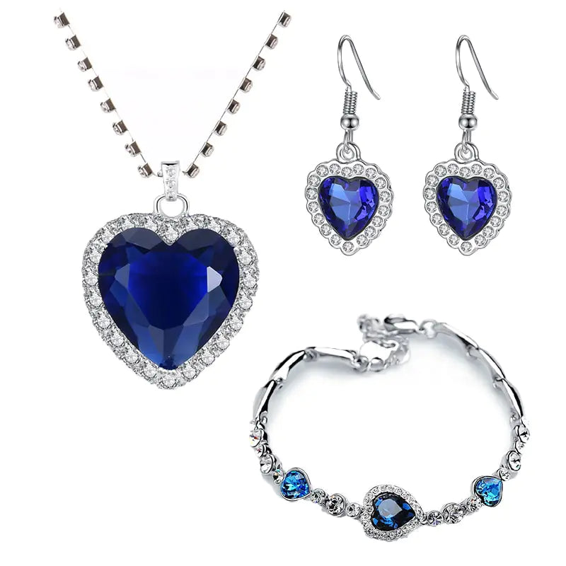 Titanic Heart of Ocean Inspired Jewelry for Women - Eloy Royal