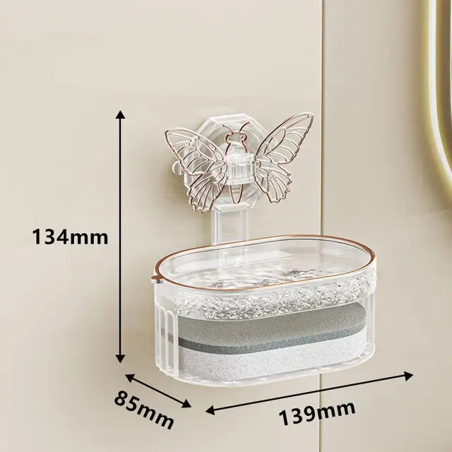 Double-Layer Suction Soap Holder - Eloy Royal