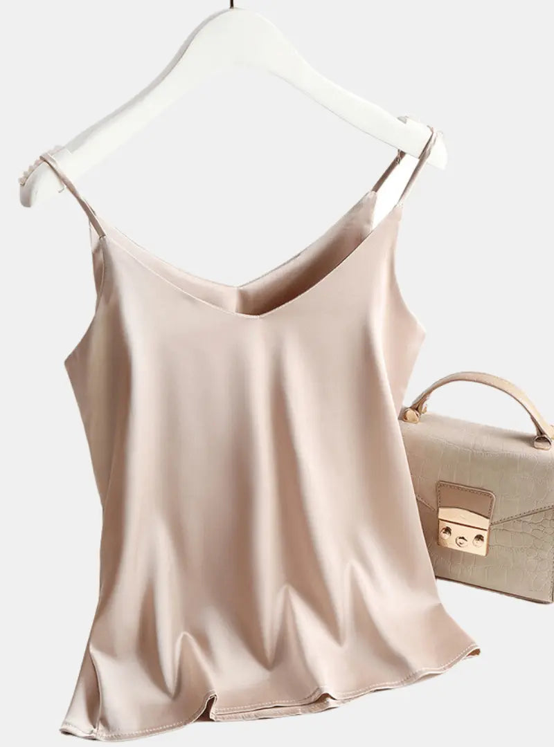 Satin Tank Top - Eloy Royal