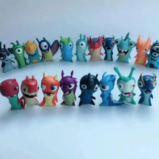 24pcs/lot Different Cartoon Anime Toys 5cm Slugterra PVC Model Toys Dolls Child Toy Collection Home Decoration - Eloy Royal