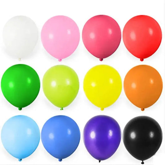 Wholesale 100 pcs / lot Latex Round Balloons Thicken 12 inch 2.8 g wedding birthday party supplies kids toys - Eloy Royal