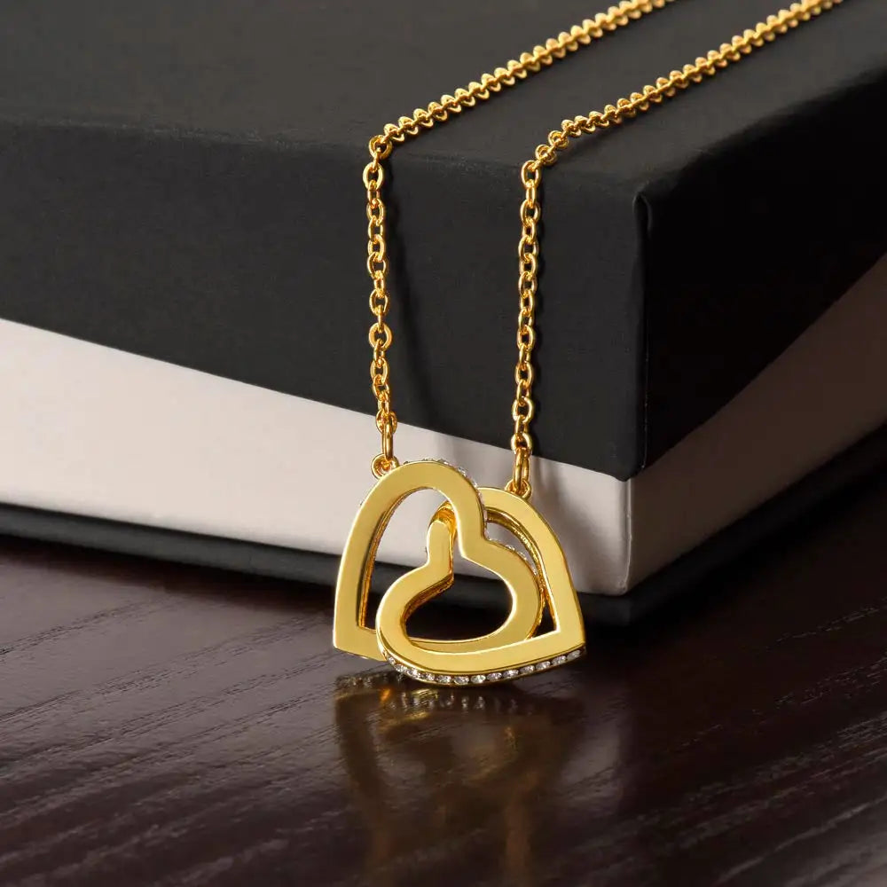 Interlocking Hearts Necklace - Eloy Royal