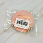 Lined Diamond Huggie Hoop Earrings