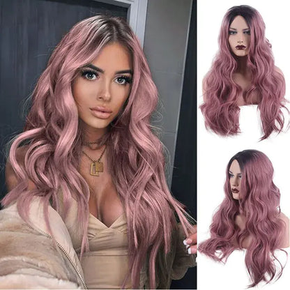 Wavy Middle Part Wigs - Eloy Royal