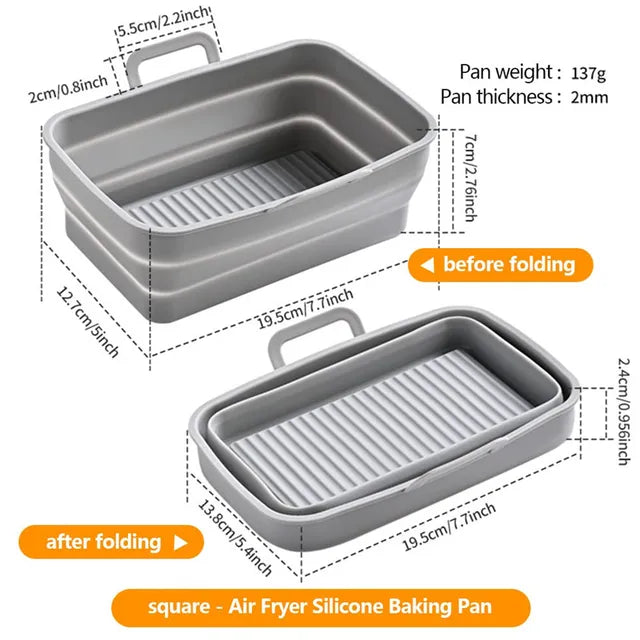 Rectangular Air Fryer Baking Pan - Eloy Royal