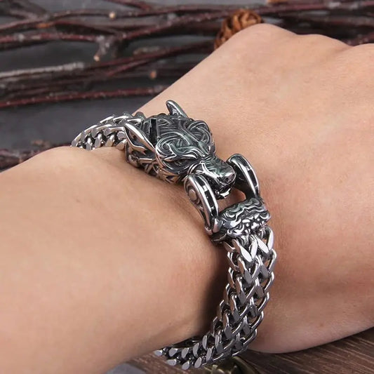 Wolf's Head Bracelet - Eloy Royal