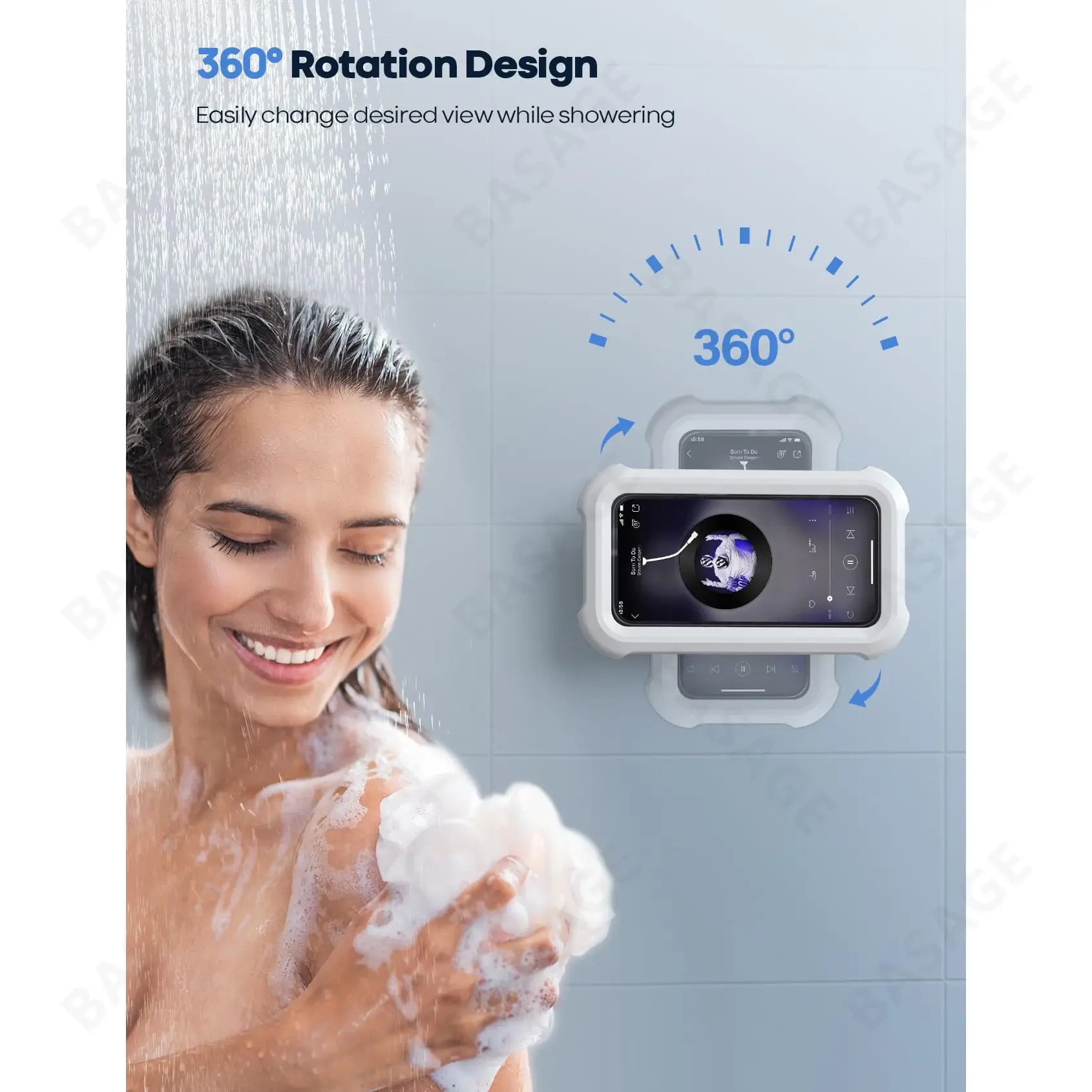 Waterproof Shower Phone Holder - Eloy Royal