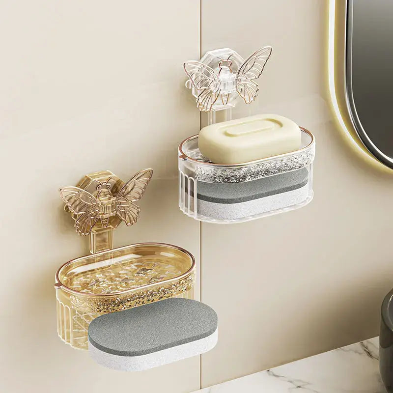 Double-Layer Suction Soap Holder - Eloy Royal