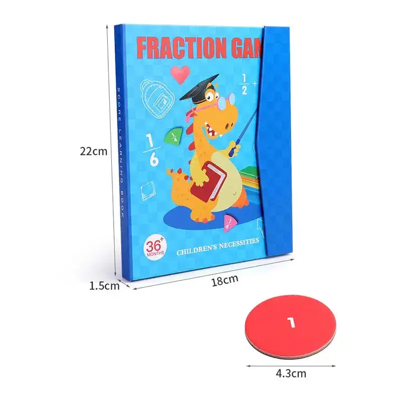 Children's Magnetic Fraction Book - Eloy Royal