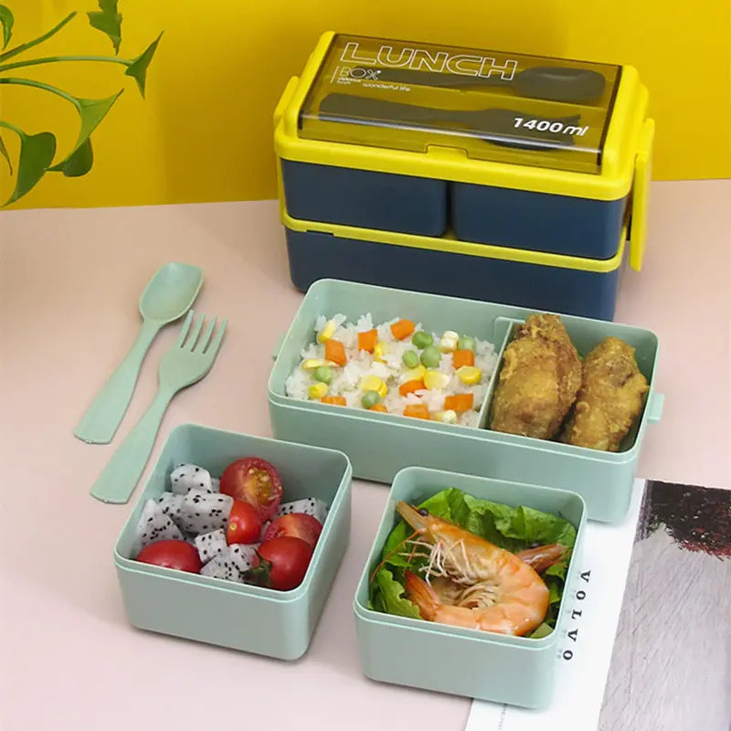 Double Layer Kids Lunch Box - Eloy Royal