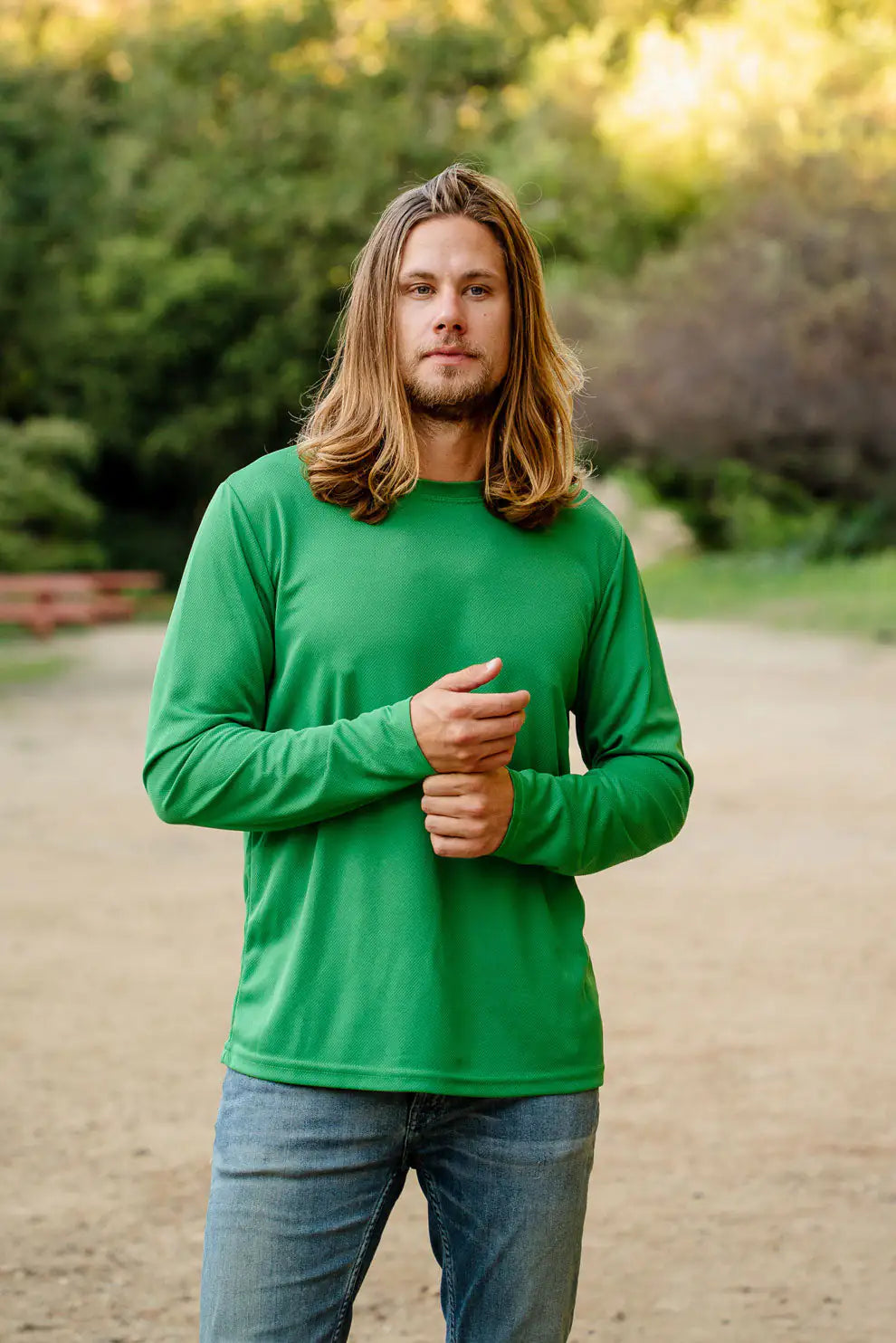 Men's Oxymesh™ Crewneck Long Sleeve Tech Tee (colors continued)