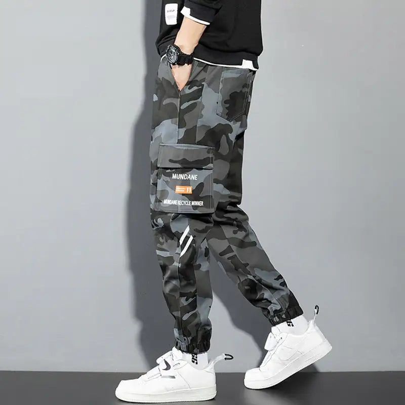 Black Cargo Pants Men - Eloy Royal