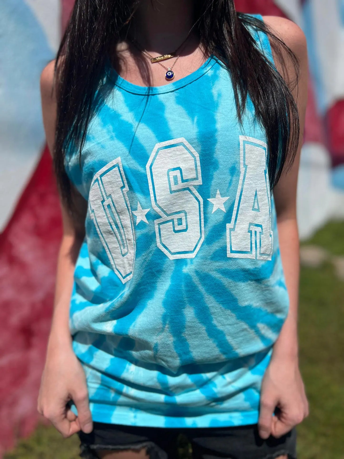 USA Tie Dye Tank