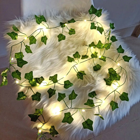 Green Leaf String Lights - Eloy Royal