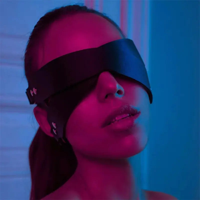 Leather Eye Mask - Eloy Royal